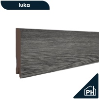 Плинтус Лука 24018 Дуб Скальный темный