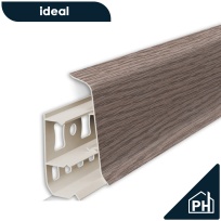 Плинтус iDeal (Идеал) Дуб Снежный 215