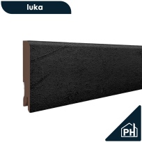 Плинтус Лука 4034 Черный Лофт