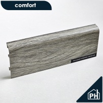 Плинтус Comfort Comfort Classic 80 Секвойа Серая 435