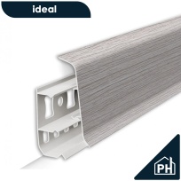 Плинтус iDeal (Идеал) Ясень серый 253