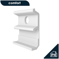 Плинтус Comfort Крепеж под плинтус ПВХ Comfort Classic 80