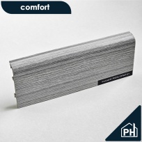 Плинтус Comfort Comfort Classic 80 Ясень Серый 421