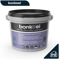 Bonkeel. Клей для ПВХ, LVT плитки водно-дисперсионный