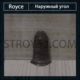 Наружный угол под плинтус Royce 58