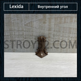 Внутренний угол под плинтус Lexida L55