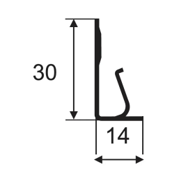 Клипсы монтажные для MDF Лука 50 шт.