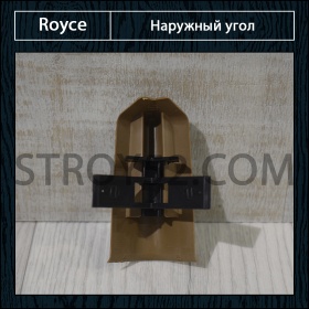 Наружный угол под плинтус Royce Quadro 80