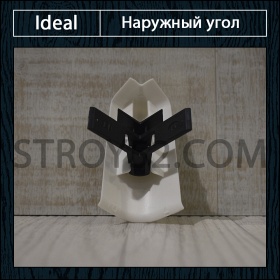 Наружный угол под плинтус Ideal Deconika